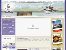 Tablet Screenshot of hotelvivamaria.com.br